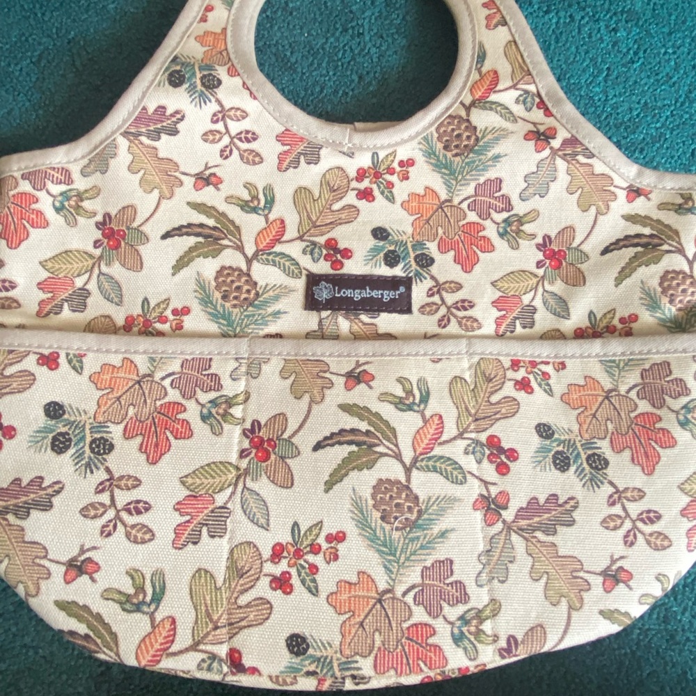 Vintage Autumn Path Longaberger Booking Tote